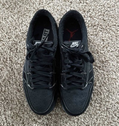 Jordan 1 Retro Low Og Sp Travis Scott Black Phantom