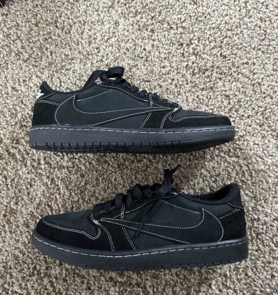 Jordan 1 Retro Low Og Sp Travis Scott Black Phantom