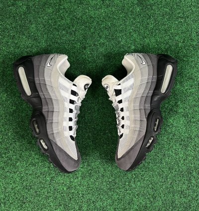 Nike Air Max 95 Og Gradient Grey Black White Mens Size 10 5
