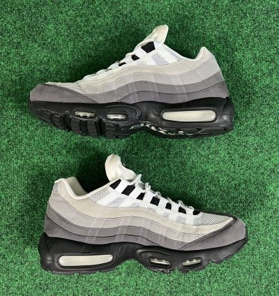 Nike Air Max 95 Og Gradient Grey Black White Mens Size 10 5