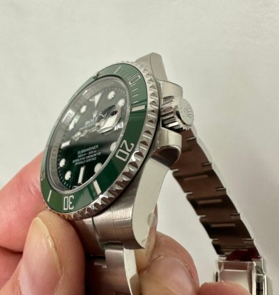 Rolex Submariner Date Ceramica Ceramic Full Set Hulk Verdone New Nuovo Plastic Plastiche Mark 1