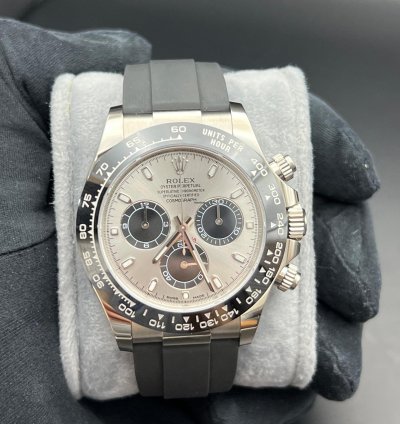 Rolex Daytona White Gold Oysterflex Bracelet Ghost