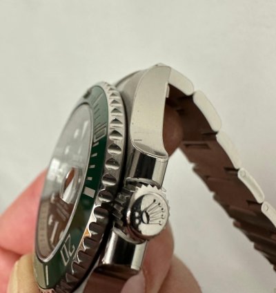 Rolex Submariner Date Ceramica Ceramic Full Set Hulk Verdone New Nuovo Plastic Plastiche Mark 1