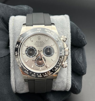 Rolex Daytona White Gold Oysterflex Bracelet Ghost