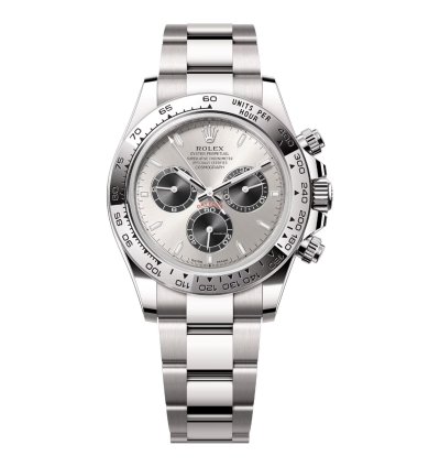 Rolex Daytona White Gold Silver Dial 126509 Unworn Full Set