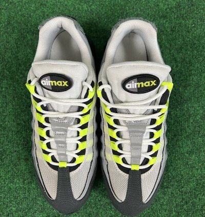 Nike Air Max 95 Sp Men Sz 9 Neon Yellow Volt Black Patch