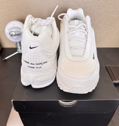 Nike Air Max 97 Comme Des Gar On Homme White Black