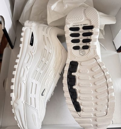 Nike Air Max 97 Comme Des Gar On Homme White Black