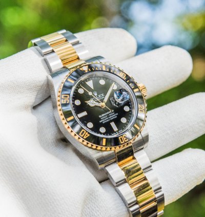 Rolex Submariner Date Gold Stainless Steel