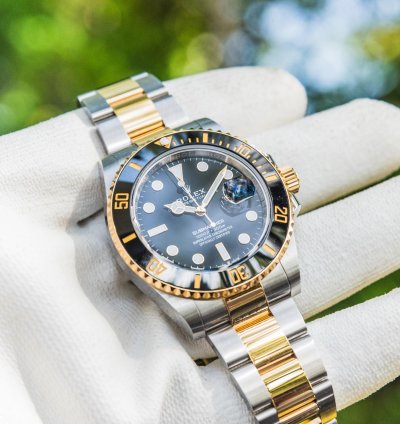Rolex Submariner Date Gold Stainless Steel