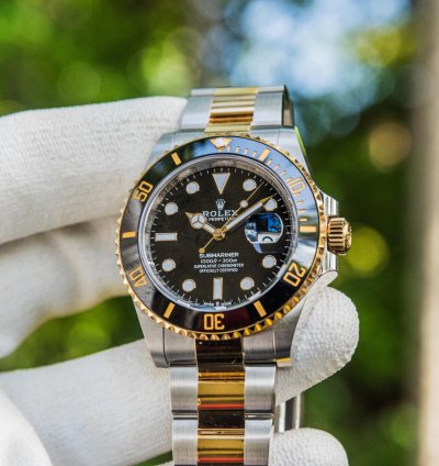 Rolex Submariner Date Gold Stainless Steel