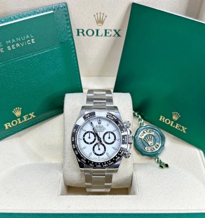 Rolex Daytona White Panda Dial 2025