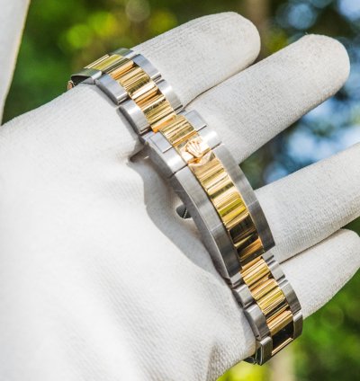 Rolex Submariner Date Gold Stainless Steel