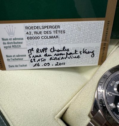 Rolex Daytona With Stickers New
