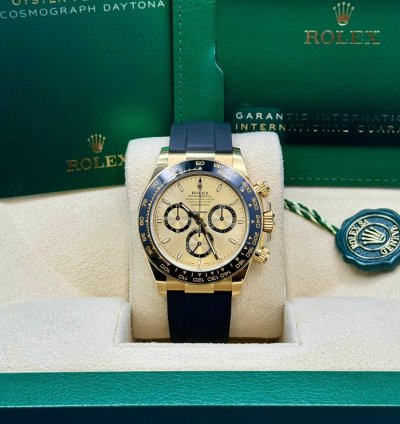 Rolex Daytona Yellow Champagne Dial