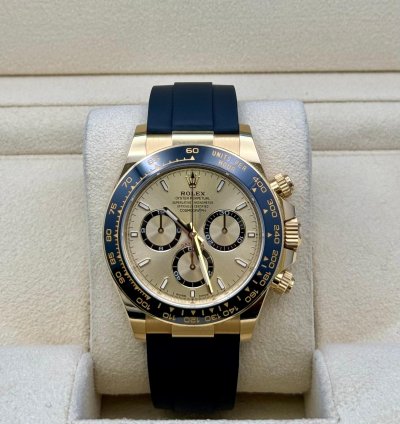 Rolex Daytona Yellow Champagne Dial