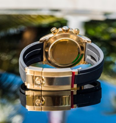 Rolex Daytona Yellow Gold - Meteorite Dial - Oysterflex discontinued