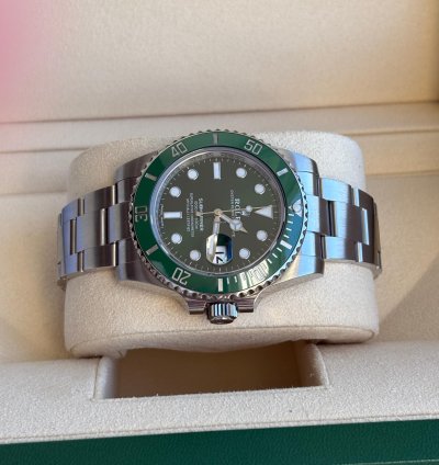 Rolex Submariner Date Hulk - 116610lv - 2020 Old Card