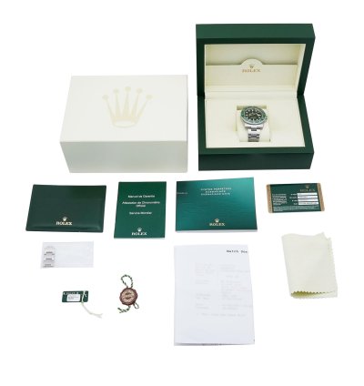 Rolex Submariner Date Hulk 116610lv - 2013 Full Set Unworn Fully Stickered Green Dial