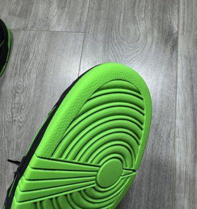 Nike Air Rubber Dunk Off-white Green Strike Mens Sneakers