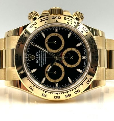 Rolex Daytona Yellow Gold Black Dial Yellow Gold Bracelet 126508 Unworn 2024