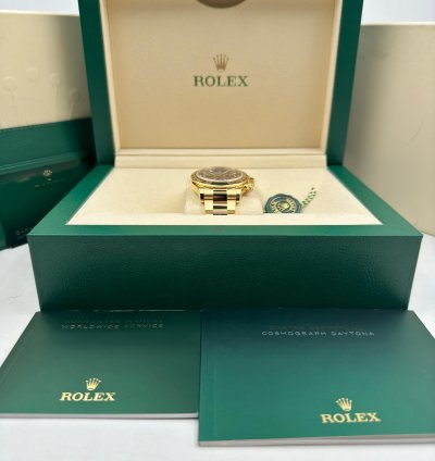 Rolex Daytona Yellow Gold Black Dial Yellow Gold Bracelet 126508 Unworn 2024