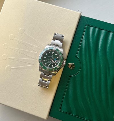 Rolex Submariner Date Hulk 116610lv 20218 Old Card