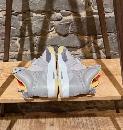 Nike Air Yeezy 1 Zen Grey High Top Sneakers