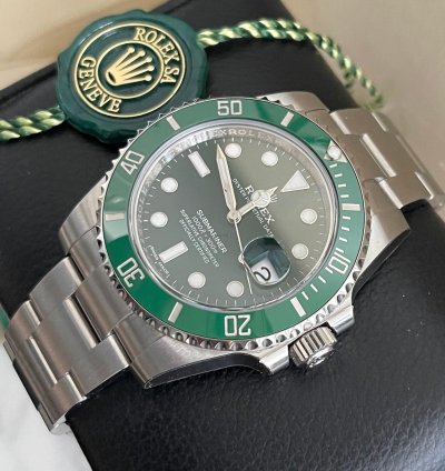 Rolex Submariner Date Hulk 116610lv New Full Stickers