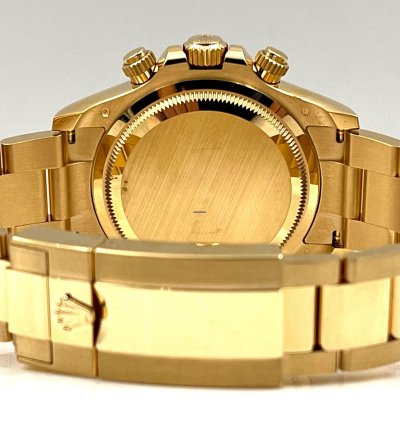Rolex Daytona Yellow Gold Black Diamond Dial 126508 Unworn 2024