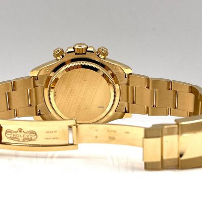 Rolex Daytona Yellow Gold Black Diamond Dial 126508 Unworn 2024