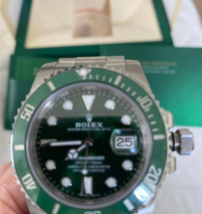 Rolex Submariner Date Hulk 2020 new Unworn Full Set