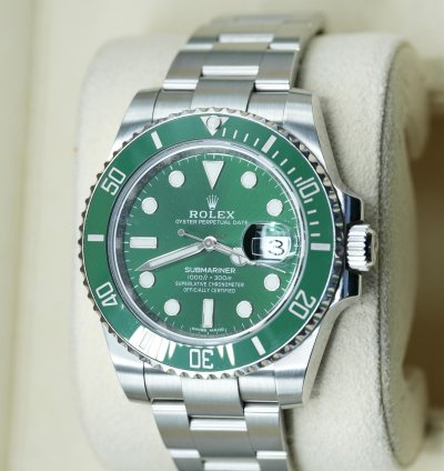 Rolex Submariner Date Hulk 2020 Green Dial Box And Papers 116610lv