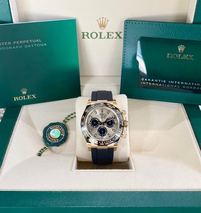 Rolex Daytona Yellow Gold Champagne Black 2023 Yml Pikachu Dial