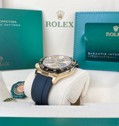 Rolex Daytona Yellow Gold Champagne Black 2023 Yml Pikachu Dial