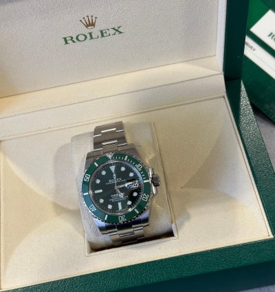 Rolex Submariner Date Hulk 2020 New Card 116610lv