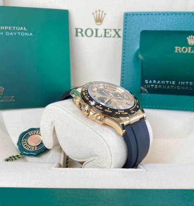Rolex Daytona Yellow Gold Champagne Black 2023 Yml Pikachu Dial