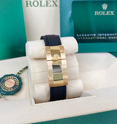 Rolex Daytona Yellow Gold Champagne Black 2023 Yml Pikachu Dial