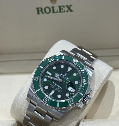 Rolex Submariner Date Hulk Discontinued Model New Warranty Card Unworn 116610lv Box Papers 2020