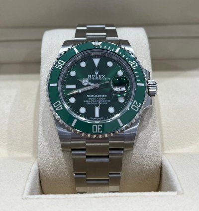 Rolex Submariner Date Hulk Discontinued Model New Warranty Card Unworn 116610lv Box Papers 2020