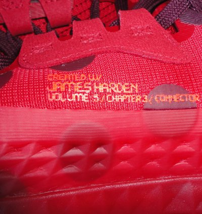 Adidas Harden Red Polka Dot Futurenatural Sneakers Sz 8