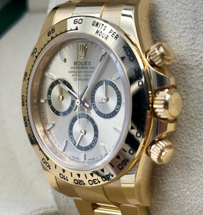 Rolex Daytona Yellow Gold Champagne Dial Yellow Gold Bracelet 126508 Unworn 2024
