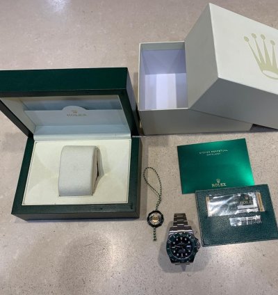 Rolex Submariner Date Hulk Fullset Nuovo Mai Indossato