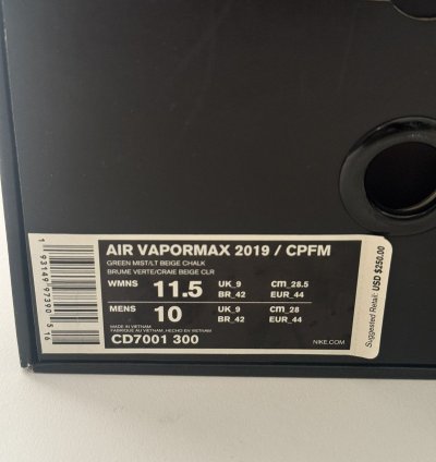 Nike Cactus Plant Flea Market Air Vapormax 2019 Size 11 5