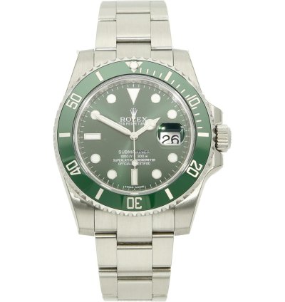 Rolex Submariner Date Hulk New 2011 Full Sticker On Full Set Lc 160