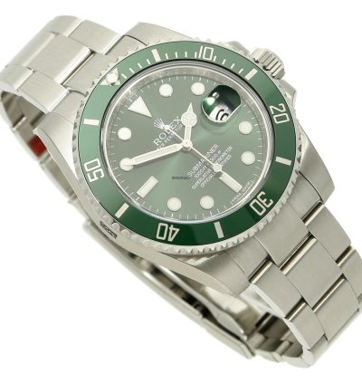Rolex Submariner Date Hulk New 2011 Full Sticker On Full Set Lc 160