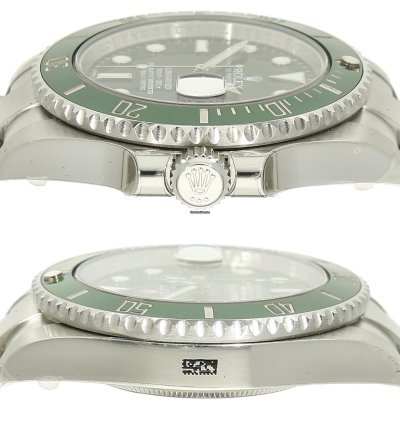 Rolex Submariner Date Hulk New 2011 Full Sticker On Full Set Lc 160