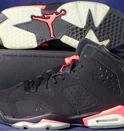 Jordan 6 Retro Black Infrared 2019