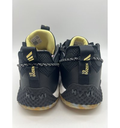 Adidas Harden Vol 6 Black Shoes Gw1712 Men Size 12 Nwt