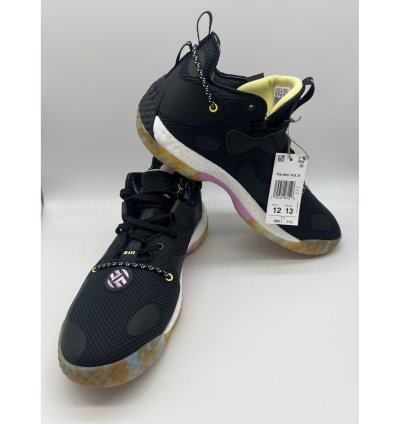 Adidas Harden Vol 6 Black Shoes Gw1712 Men Size 12 Nwt